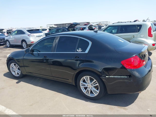 44733405 :رقم المزاد ، JN1DV6AP8BM601043 vin ، 2011 Infiniti G25 Journey مزاد بيع
