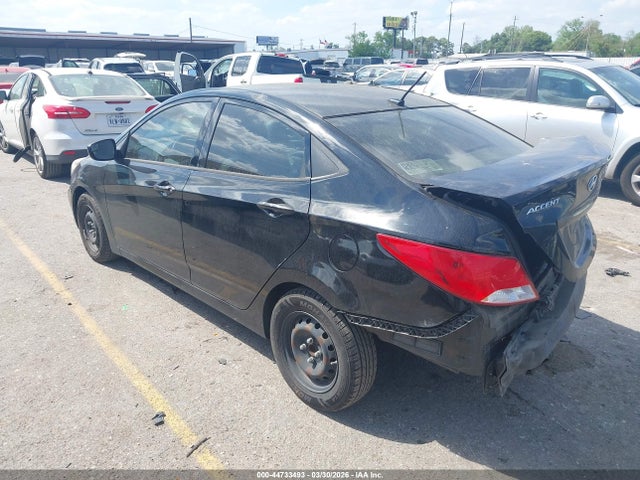 44733493 :رقم المزاد ، KMHCT4AE8GU117605 vin ، 2016 Hyundai Accent Se مزاد بيع
