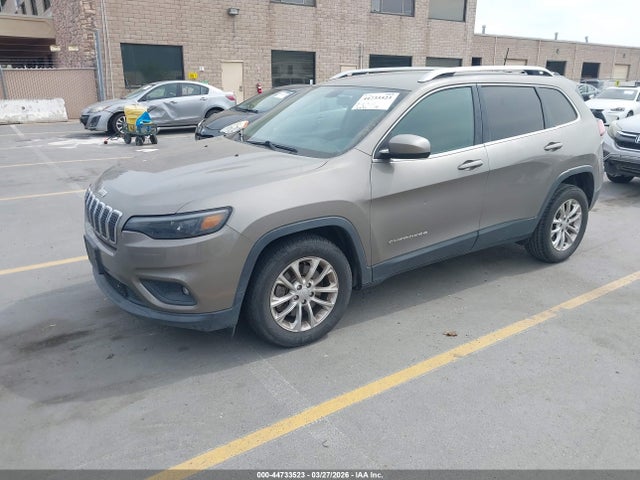 2019 Jeep Cherokee Latitude Fwd მანქანა იყიდება აუქციონზე, vin: 1C4PJLCB8KD285276, აუქციონის ნომერი: 44733523