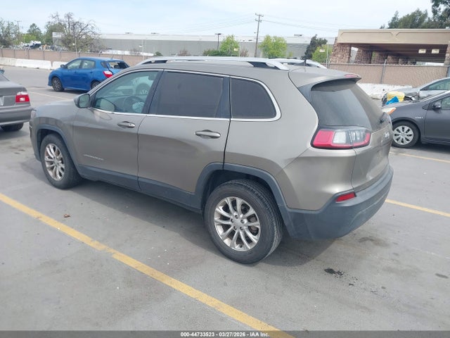 2019 Jeep Cherokee Latitude Fwd მანქანა იყიდება აუქციონზე, vin: 1C4PJLCB8KD285276, აუქციონის ნომერი: 44733523