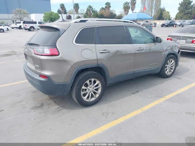 2019 Jeep Cherokee Latitude Fwd მანქანა იყიდება აუქციონზე, vin: 1C4PJLCB8KD285276, აუქციონის ნომერი: 44733523
