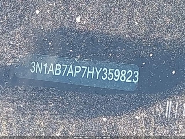 Nissan SENTRA SV 2017 3N1AB7AP7HY359823 Image 9