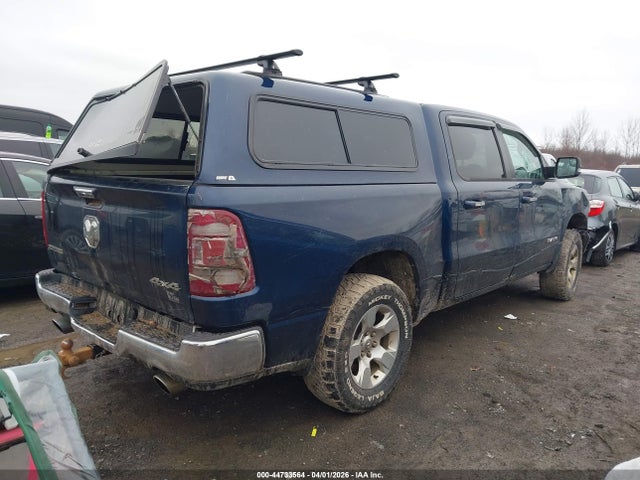 Aukcja sprzedaży 2019 Ram 1500 Big Horn/lone Star  4x4 5'7 Box, vin: 1C6SRFFT8KN654261, numer aukcji: 44733564