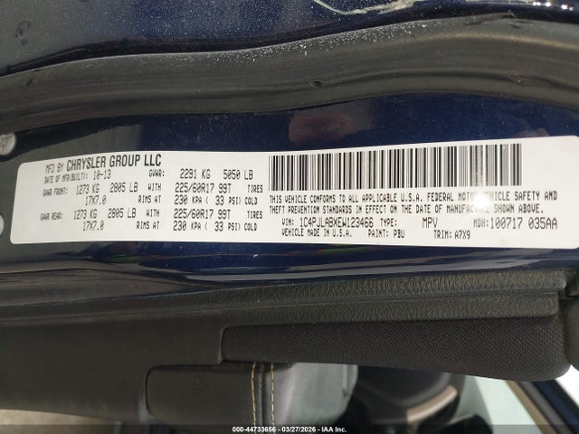 2014 JEEP CHEROKEE 1C4PJLABXEW123466 Photo 8