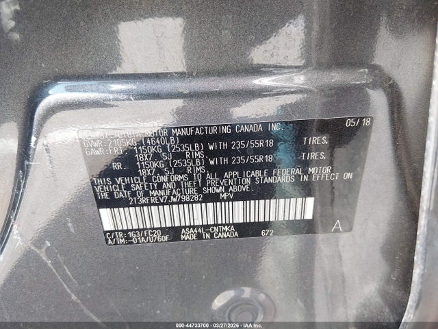 Toyota Rav4 Adventure 2018 2T3RFREV7JW798282 Image 9