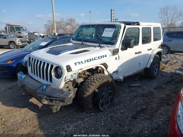 2021 Jeep Wrangler Unlimited Rubicon 4xe მანქანა იყიდება აუქციონზე, vin: 1C4JJXR60MW799816, აუქციონის ნომერი: 44733810
