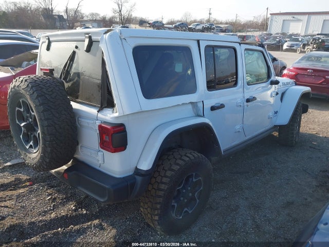 2021 Jeep Wrangler Unlimited Rubicon 4xe მანქანა იყიდება აუქციონზე, vin: 1C4JJXR60MW799816, აუქციონის ნომერი: 44733810