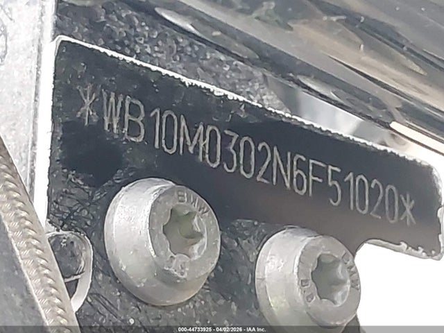 44733925 :رقم المزاد ، WB10M0302N6F51020 vin ، 2022 Bmw R 1250 Gs مزاد بيع