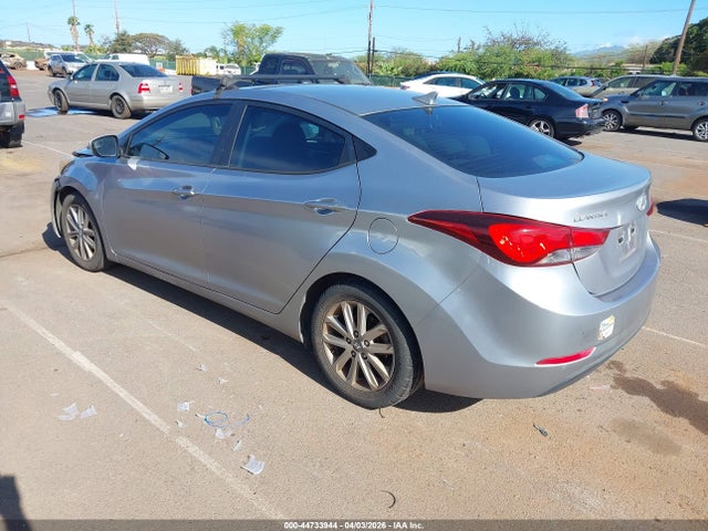 Aukcja sprzedaży 2015 Hyundai Elantra Se, vin: 5NPDH4AE1FH640192, numer aukcji: 44733944
