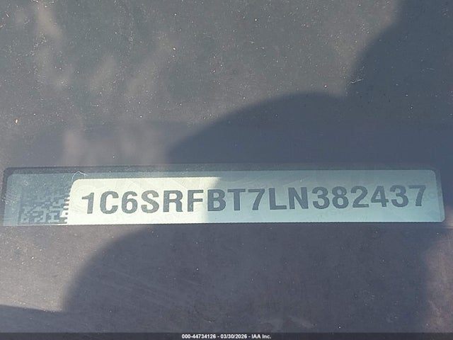 2020 RAM 1500 1C6SRFBT7LN382437 Photo 8