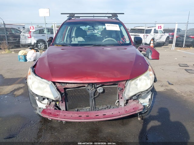 2010 Subaru Forester 2.5x მანქანა იყიდება აუქციონზე, vin: JF2SH6BC0AG783956, აუქციონის ნომერი: 44734130