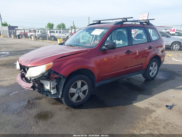 2010 Subaru Forester 2.5x მანქანა იყიდება აუქციონზე, vin: JF2SH6BC0AG783956, აუქციონის ნომერი: 44734130