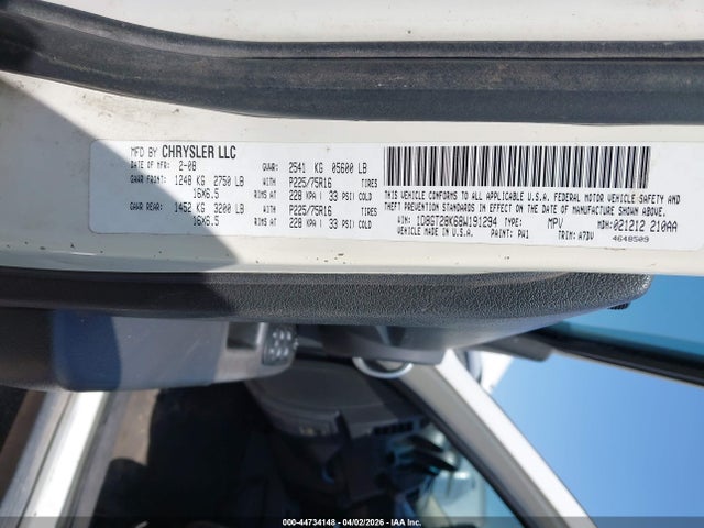 Aukcja sprzedaży 2008 Dodge Nitro Sxt, vin: 1D8GT28K68W191294, numer aukcji: 44734148