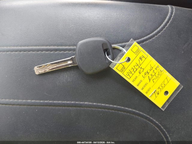 44734189 :رقم المزاد ، JTJGF10U630163551 vin ، 2003 Lexus Rx 300 مزاد بيع