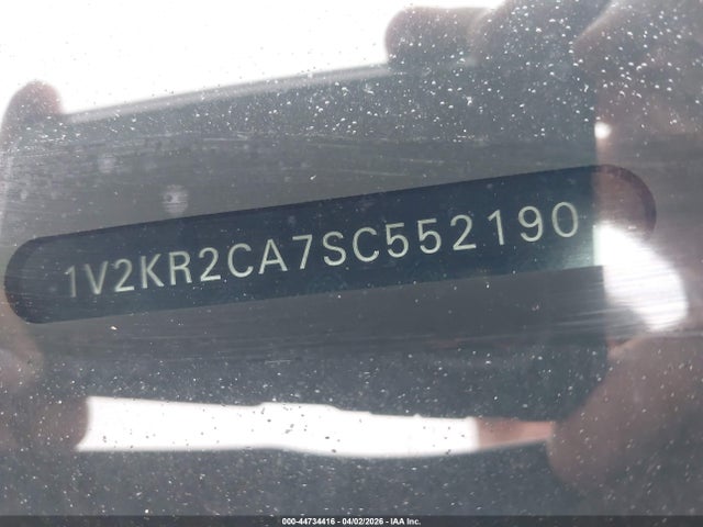 44734416 :رقم المزاد ، 1V2KR2CA7SC552190 vin ، 2025 Volkswagen Atlas 2.0t Se W/technology مزاد بيع