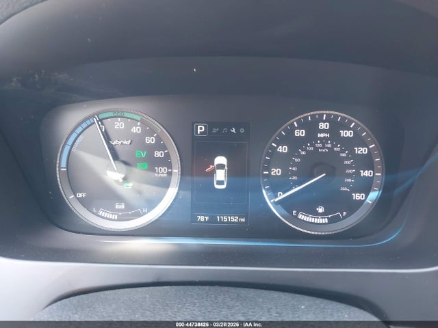 2017 HYUNDAI SONATA HYBRID KMHE24L15HA044234 Photo 6