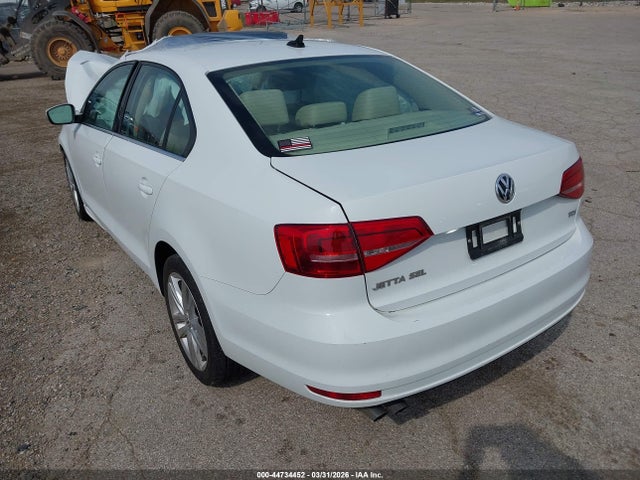 2015 Volkswagen Jetta 2.0l Tdi Sel მანქანა იყიდება აუქციონზე, vin: 3VWLA7AJ0FM203323, აუქციონის ნომერი: 44734452