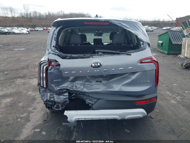 44734514 :رقم المزاد ، 5XYP2DHC5MG123081 vin ، 2021 Kia Telluride Lx مزاد بيع