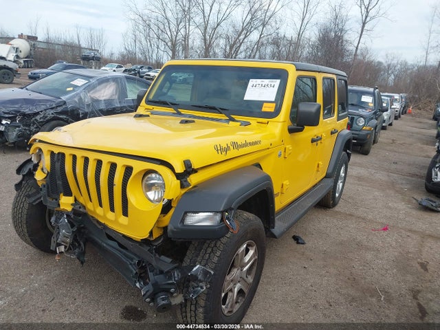 2018 Jeep Wrangler Unlimited Sport S 4x4 მანქანა იყიდება აუქციონზე, vin: 1C4HJXDG1JW318370, აუქციონის ნომერი: 44734534