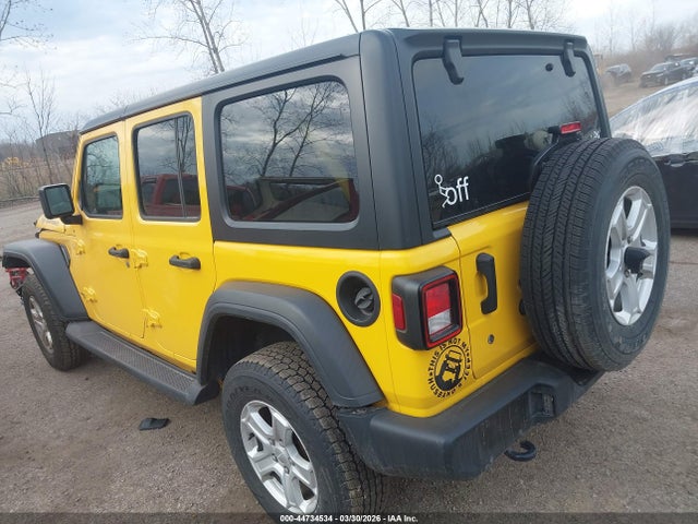 2018 Jeep Wrangler Unlimited Sport S 4x4 მანქანა იყიდება აუქციონზე, vin: 1C4HJXDG1JW318370, აუქციონის ნომერი: 44734534