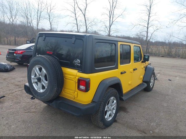 2018 Jeep Wrangler Unlimited Sport S 4x4 მანქანა იყიდება აუქციონზე, vin: 1C4HJXDG1JW318370, აუქციონის ნომერი: 44734534