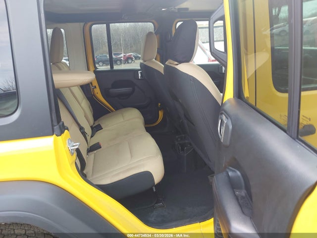 2018 Jeep Wrangler Unlimited Sport S 4x4 მანქანა იყიდება აუქციონზე, vin: 1C4HJXDG1JW318370, აუქციონის ნომერი: 44734534