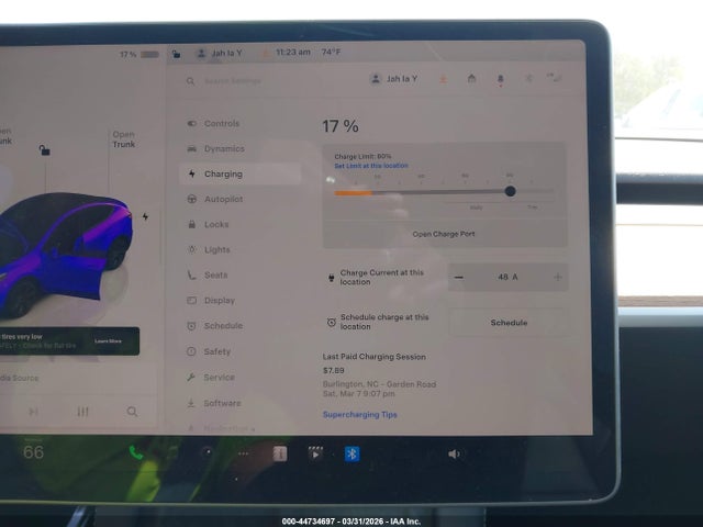 Aukcja sprzedaży 2024 Tesla Model Y Long Range Dual Motor All-wheel Drive, vin: 7SAYGDEE9RA306039, numer aukcji: 44734697