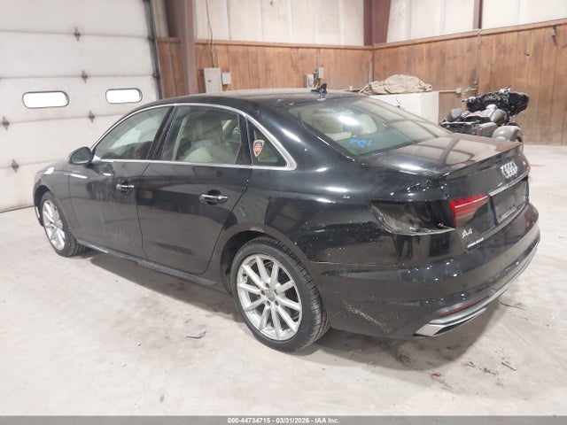Aukcja sprzedaży 2021 Audi A4 Premium 40 Tfsi Quattro S Tronic, vin: WAUABAF49MA029797, numer aukcji: 44734715