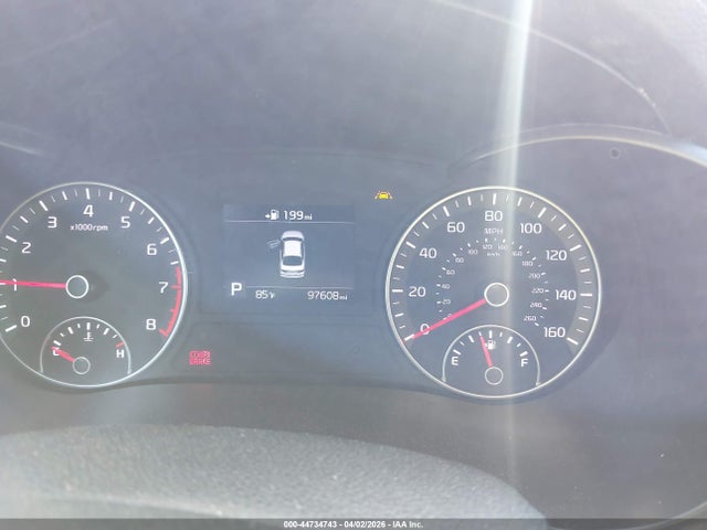 44734743 :رقم المزاد ، 5XXGT4L36KG288594 vin ، 2019 Kia Optima S مزاد بيع