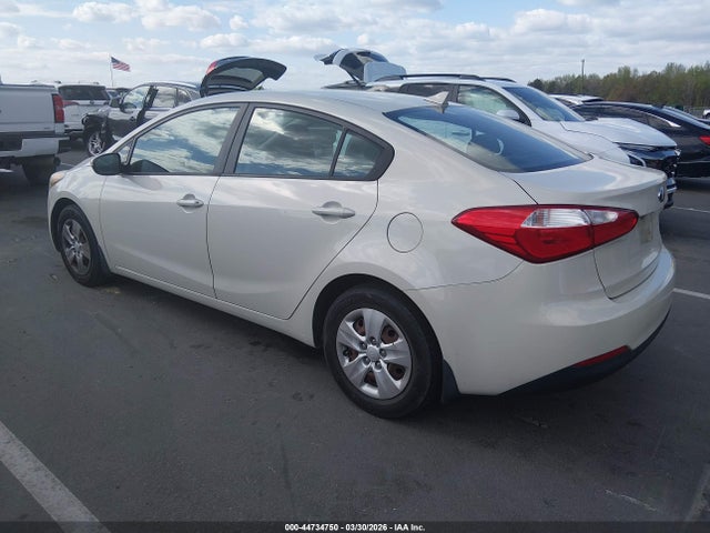 2014 Kia Forte Lx მანქანა იყიდება აუქციონზე, vin: KNAFK4A65E5189119, აუქციონის ნომერი: 44734750