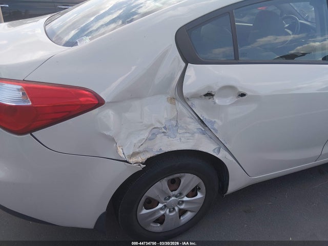 2014 Kia Forte Lx მანქანა იყიდება აუქციონზე, vin: KNAFK4A65E5189119, აუქციონის ნომერი: 44734750