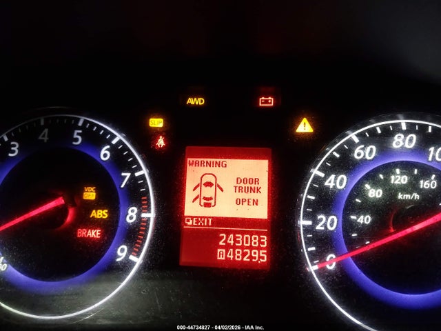 44734827 :رقم المزاد ، JNKBV61F78M279823 vin ، 2008 Infiniti G35x مزاد بيع