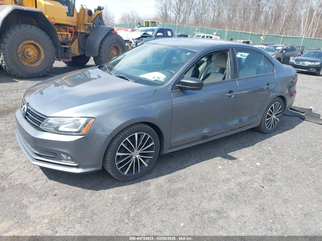 44734832 :رقم المزاد ، 3VWD17AJ9GM333901 vin ، 2016 Volkswagen Jetta 1.8t Sport مزاد بيع