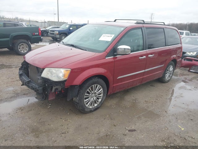 Продажа на аукционе авто 2013 Chrysler Town & Country Touring-l, vin: 2C4RC1CG8DR809531, номер лота: 44734838