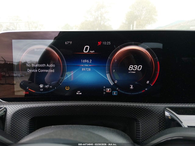 44734845 :رقم المزاد ، WDD3G4FB3KW020256 vin ، 2019 Mercedes-benz A 220 4matic مزاد بيع
