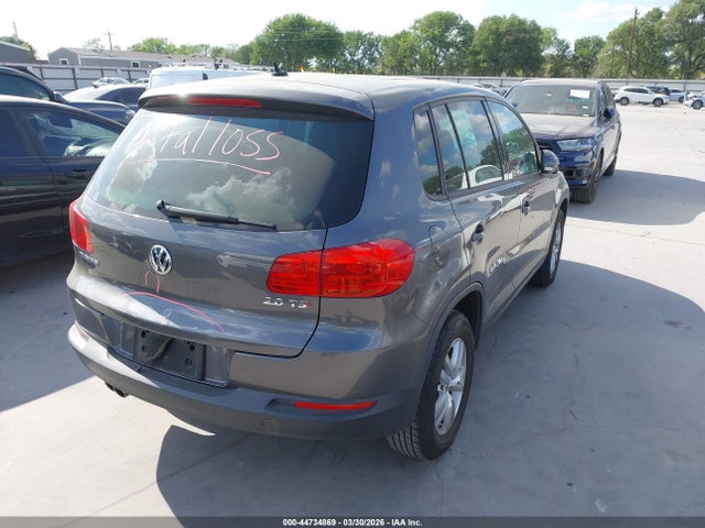 2012 Volkswagen Tiguan S მანქანა იყიდება აუქციონზე, vin: WVGAV7AX0CW004105, აუქციონის ნომერი: 44734869