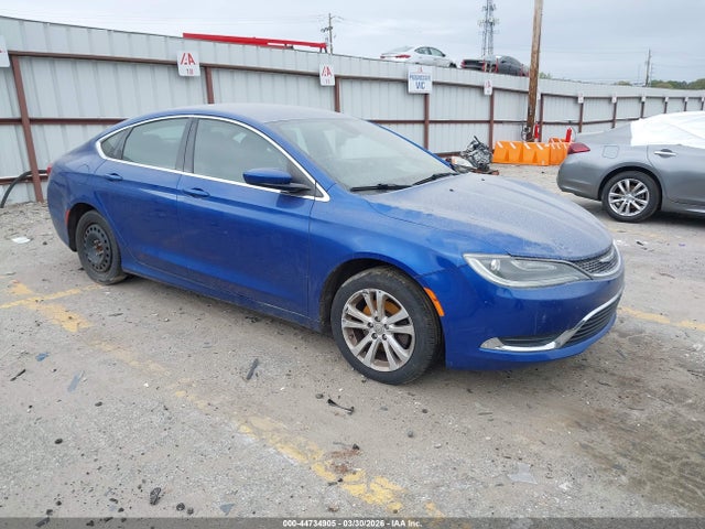 2015 Chrysler 200 Limited მანქანა იყიდება აუქციონზე, vin: 1C3CCCAB9FN751071, აუქციონის ნომერი: 44734905