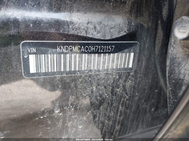44734908 :رقم المزاد ، KNDPMCAC0H7121157 vin ، 2017 Kia Sportage Lx مزاد بيع
