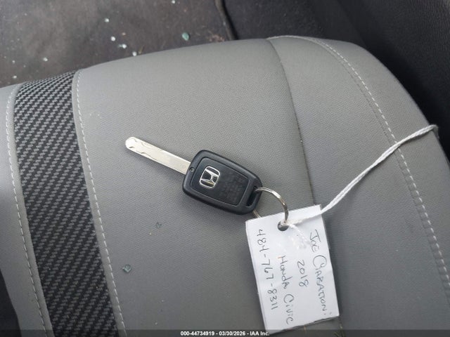 Honda Civic Lx 2018 2HGFC2F58JH592245 Image 11