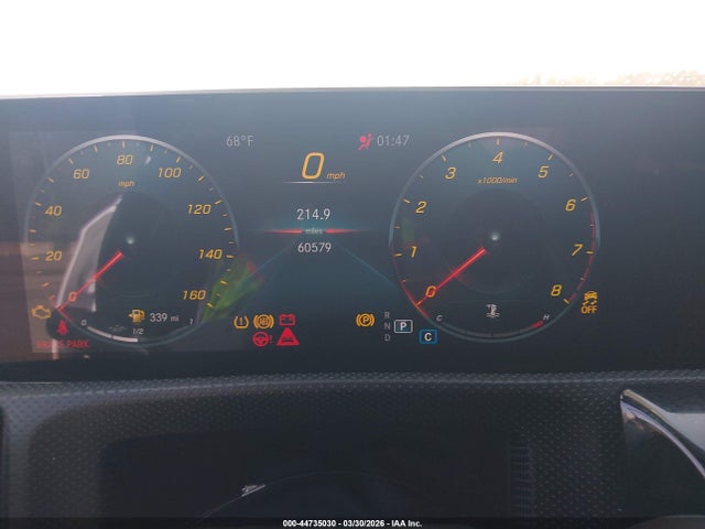 44735030 :رقم المزاد ، WDD3G4EB7KW029172 vin ، 2019 Mercedes-benz A 220 مزاد بيع