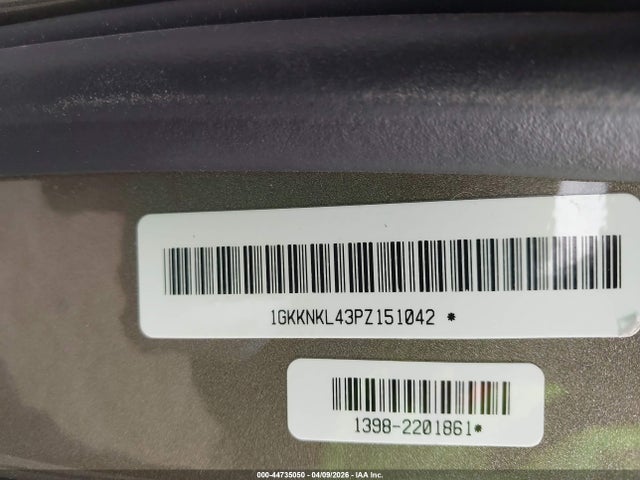 2023 Gmc Acadia Fwd Sle მანქანა იყიდება აუქციონზე, vin: 1GKKNKL43PZ151042, აუქციონის ნომერი: 44735050
