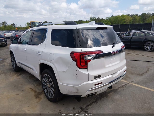 44735052 :رقم المزاد ، 1GKKNPLS4MZ122981 vin ، 2021 Gmc Acadia Fwd Denali مزاد بيع