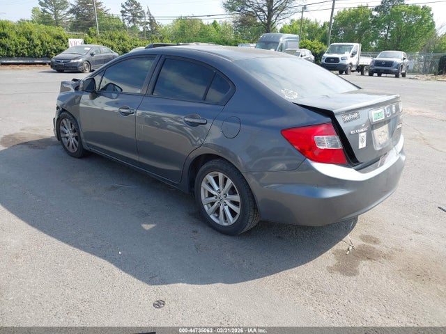 2012 Honda Civic Ex-l მანქანა იყიდება აუქციონზე, vin: 2HGFB2F95CH504647, აუქციონის ნომერი: 44735063
