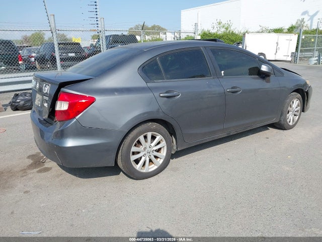 2012 Honda Civic Ex-l მანქანა იყიდება აუქციონზე, vin: 2HGFB2F95CH504647, აუქციონის ნომერი: 44735063