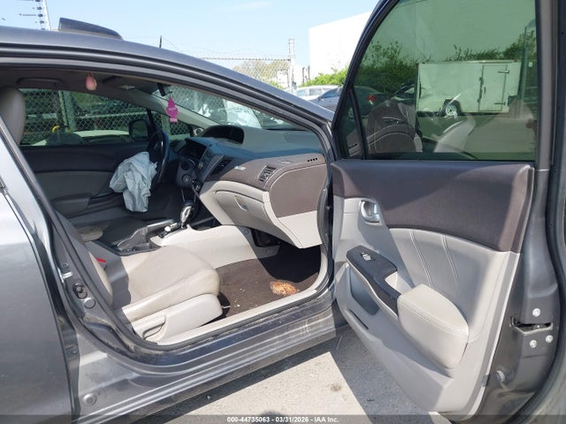 2012 Honda Civic Ex-l მანქანა იყიდება აუქციონზე, vin: 2HGFB2F95CH504647, აუქციონის ნომერი: 44735063