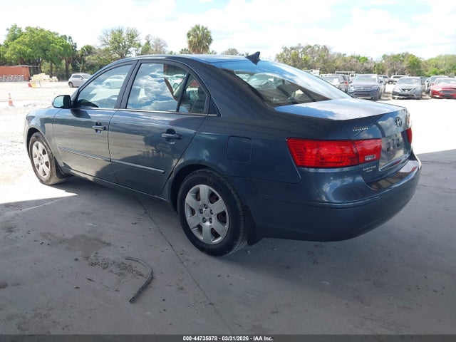 2009 Hyundai Sonata Gls მანქანა იყიდება აუქციონზე, vin: 5NPET46CX9H573008, აუქციონის ნომერი: 44735078