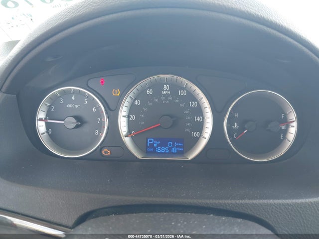 2009 Hyundai Sonata Gls მანქანა იყიდება აუქციონზე, vin: 5NPET46CX9H573008, აუქციონის ნომერი: 44735078