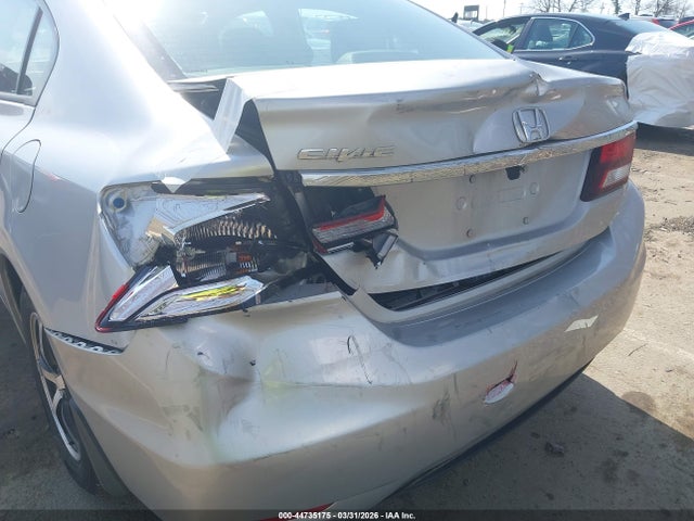 44735175 :رقم المزاد ، 19XFB2F71FE287689 vin ، 2015 Honda Civic Se مزاد بيع