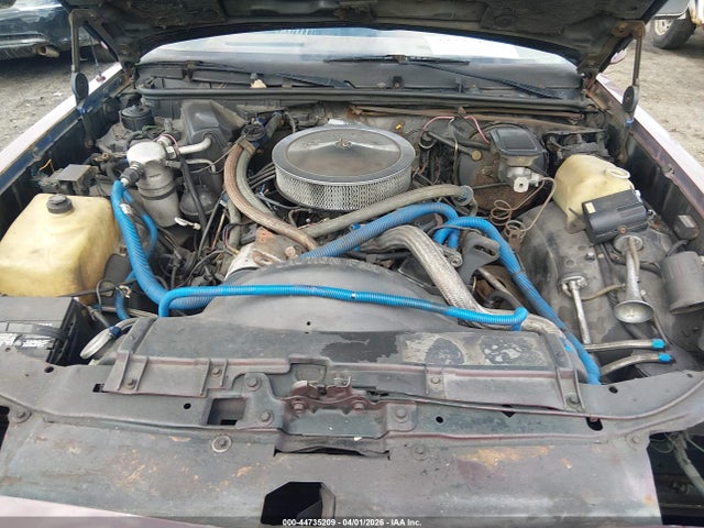 44735209 :رقم المزاد ، 1G1GZ37G1GR199776 vin ، 1986 Chevrolet Monte Carlo مزاد بيع