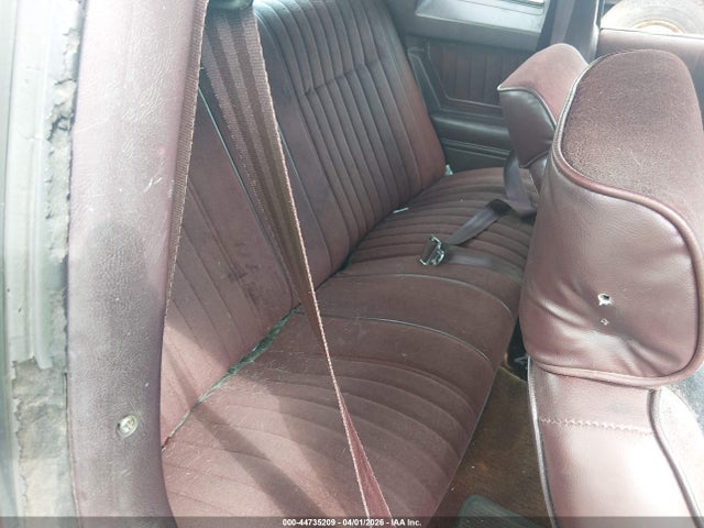 44735209 :رقم المزاد ، 1G1GZ37G1GR199776 vin ، 1986 Chevrolet Monte Carlo مزاد بيع